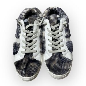 Vintage Havana Mix Fur Slip on Sneaker’s - 7.5